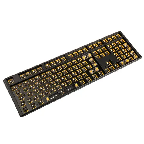 Ducky One 3 Hot-Swap Barebone / RGB / ISO Layout / 1123g / černá 