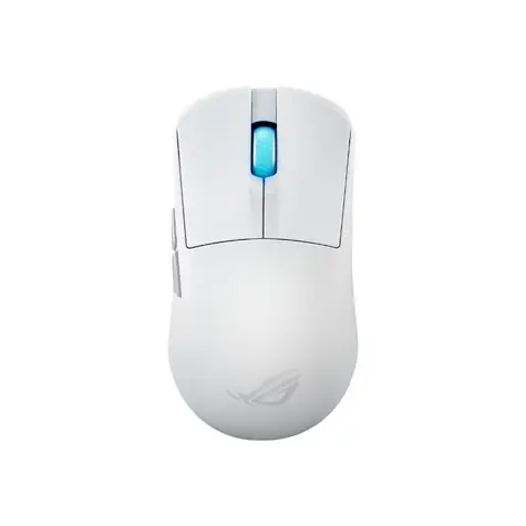 ASUS ROG Harpe Ace Mini bílá / bezdrátová herní myš / optická / 42000 DPI / 5 tlačítek / 2.4 GHz / BT