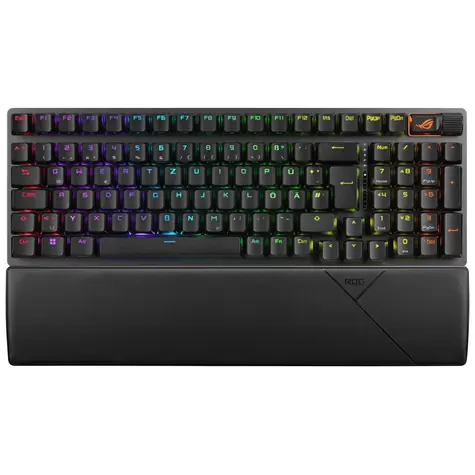 ASUS ROG Strix Scope II 96 černá / herní klávesnice / mechanická / bezdrátová / spínače ROG NX Snow / DE