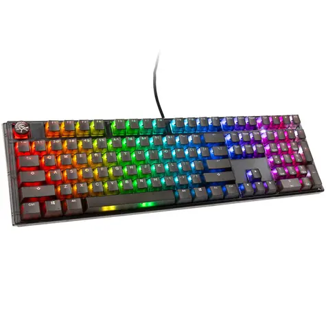 Ducky One 3 Aura Kailh Jellyfish Y černá / herní klávesnice / podsvícená / mechanická / drátová USB-C / US