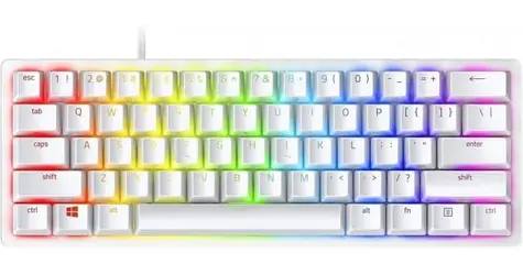Razer Huntsman V3 Pro Mini bílá / herní klávesnice / mechanická / Razer Analog Optical Switch Gen 2 / US Layout