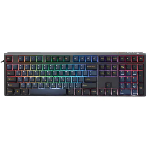 Ducky One 3 Pro Nazca Line Cherry MX2A Blue černá / herní klávesnice / mechanická / drátová USB-C / US