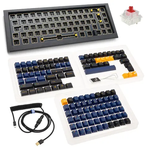 Ducky Outlaw 65 Barebone / RGB / ANSI Layout / 1100g / černá 