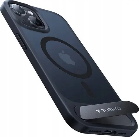 Torras UPRO Pstand ochranný kryt pro Apple iPhone 15 Pro Max černá