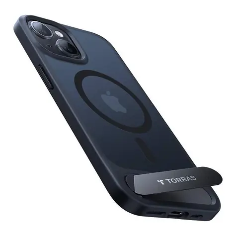Torras UPRO Pstand ochranný kryt pro Apple iPhone 15 Pro černá