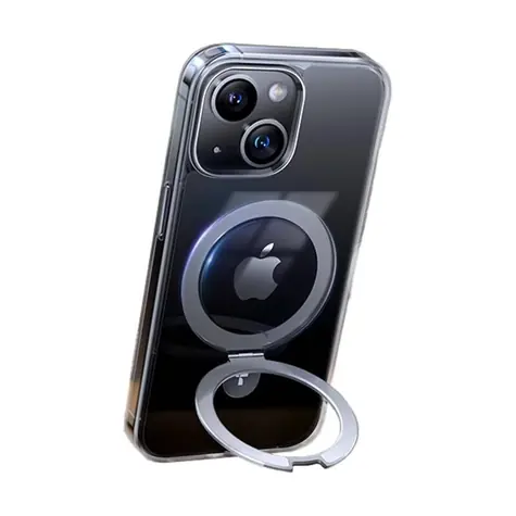 Torras UPRO Ostand Clear ochranný kryt pro Apple iPhone 15 transparentní
