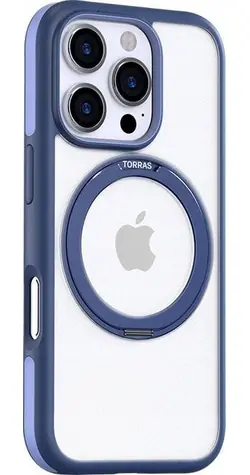 Torras Ostand R Fusion ochranný kryt pro Apple iPhone 16 Pro Max modrá