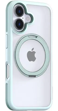 Torras Ostand R Fusion ochranný kryt pro Apple iPhone 16 zelená