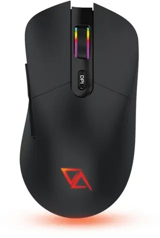 California Access Serval černá / herní bezdrátová myš / 10000 DPI / 2.4GHz + USB-C / 6 tlačítek / RGB