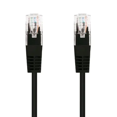 C-TECH patchcord Cat5e UTP 0.25 m černá