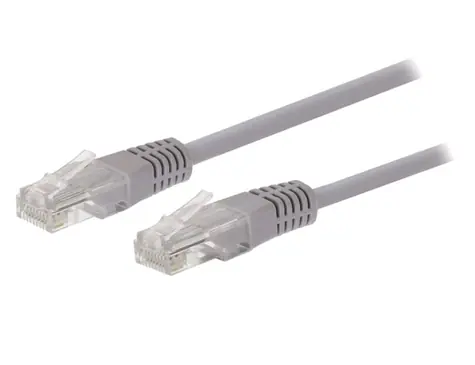 C-TECH patchcord Cat5e UTP 3 m šedá