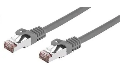 C-TECH patchcord Cat6 FTP 10 m šedá