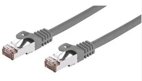 C-TECH patchcord Cat6 FTP 1 m šedá