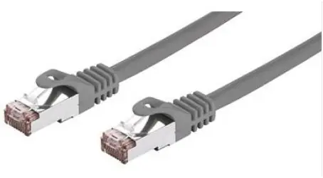C-TECH patchcord Cat6 FTP 5 m šedá