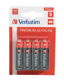 Verbatim 49503 Alkalické baterie AA (8ks) / 1.5V