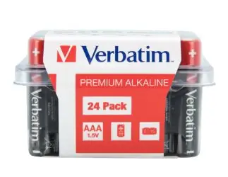 Verbatim 49504 Alkalické baterie AAA (24ks) / 1.5V