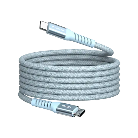 Verbatim 31856 Magnetický 100W USB-C kabel 1.2m modrá / USB-C(M) / USB-C(M) / PD & QC 3.0