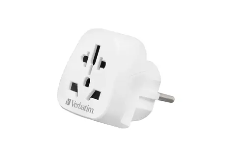 Verbatim 49549 Cestovní zásuvkový adaptér World to Europe / 10A / 2500W