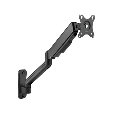 Brateck LDA32-112E / Jednoramenný nástěnný držák pro max. monitor 32' / Nosnost max. 9kg / mechanická pružina