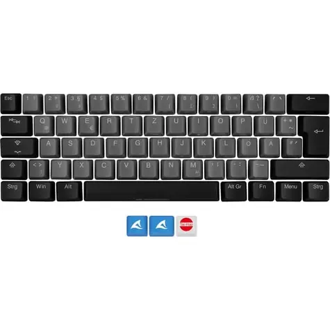 Sharkoon SKILLER SAC20 S4 set černá / keycap / 61 kláves / DE