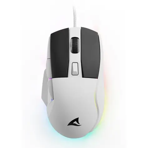 Sharkoon SKILLER SGM35 bílá / herní myš / 6400 dpi / USB / optická / 6 tlačítek