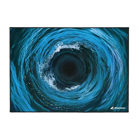 Sharkoon SKILLER SFM12 Undertow modrá / podložka pod židli / 140x120cm 