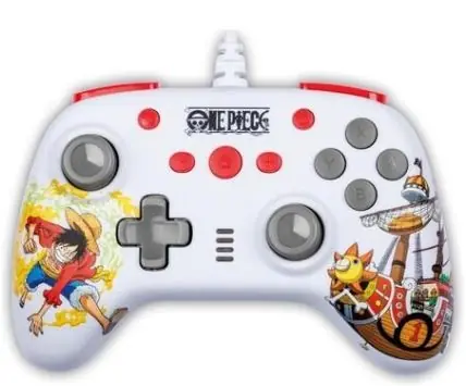 Konix One Piece Nintendo Switch/PC bílá / herní ovladač / pro PC / pro Nintendo Switch / USB