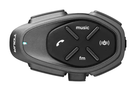 Interphone Bluetooth handsfree pro uzavřené a otevřené přilby CellularLine TOUR HD Single Pack
