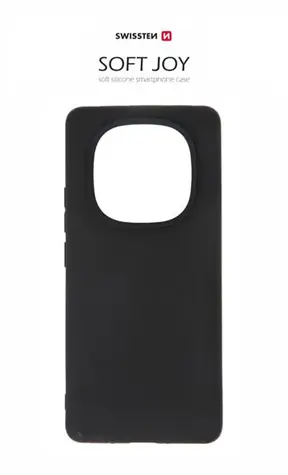 SWISSTEN SOFT JOY pouzdro pro XIAOMI REDMI NOTE 14 PRO PLUS 5G černá