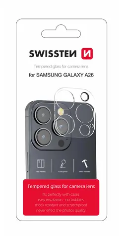 SWISSTEN ochranné sklo na čočku fotoaparátu pro SAMSUNG GALAXY A26 5G
