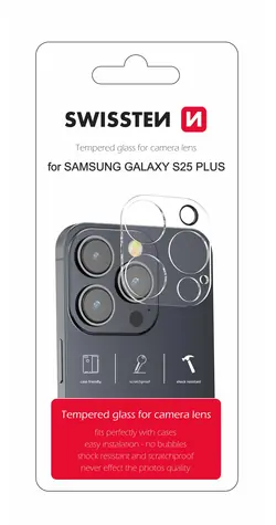 SWISSTEN ochranné sklo na čočku fotoaparátu pro SAMSUNG S936B GALAXY S25 PLUS 5G