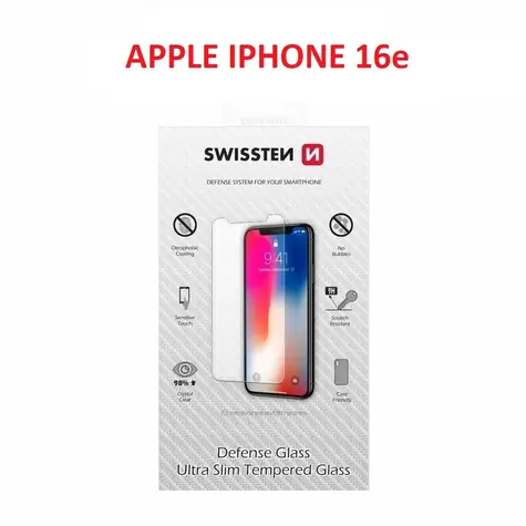 SWISSTEN Ochranné temperované sklo pro APPLE IPHONE 16e 