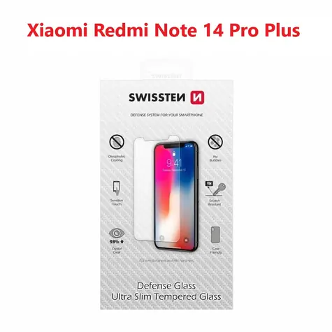 SWISSTEN Ochranné temperované sklo pro XIAOMI REDMI NOTE 14 PRO PLUS 5G 