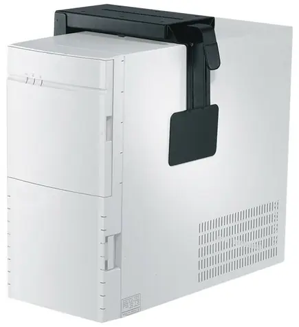Neomounts CPU-D100BLACK černá / držák PC pod stůl / výška pc 30-53 cm / šířka pc 8-22 cm / nosnost 30 kg