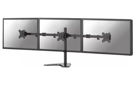 Neomounts TIS FPMA-D550DD3BLACK / stolní stojan pro 3 monitory  / velikost 13-27