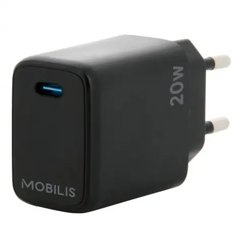 Mobilis Wall Charger 20W černá / nabíječka / 1x USB-C