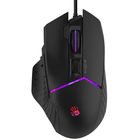 A4tech BLOODY W95 Max Activated černá / herní myš / 12000DPI / RGB / USB-A / 10 tlačítek / kabel 1.8m