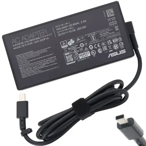 ASUS originální adaptér 200W / 20V / 3P(RECTANGLE)