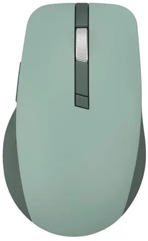 ASUS MD200 Silent Plus zelená / bezdrátová optická myš / kancelářská / optická/ pro praváky / 4200 DPI / USB+BT