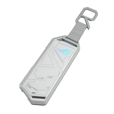 ASUS STRIX ARION bílá / Externí pouzdro pro M.2 SSD / M.2 NVMe / 10Gbps / USB-C/A 