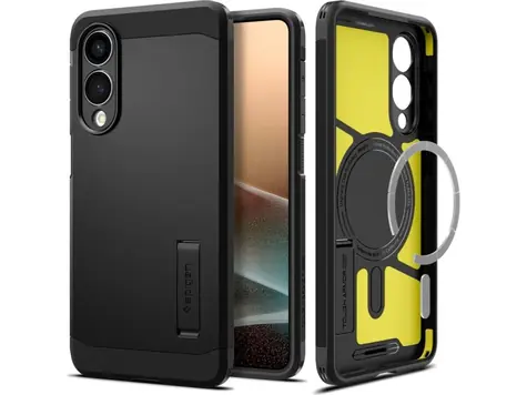 Spigen Tough Armor MagSafe ochranný kryt pro Samsung Galaxy S25 Edge black