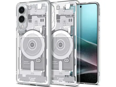 Spigen Ultra Hybrid MagSafe ochranný kryt pro Samsung Galaxy S25 Edge zero one white