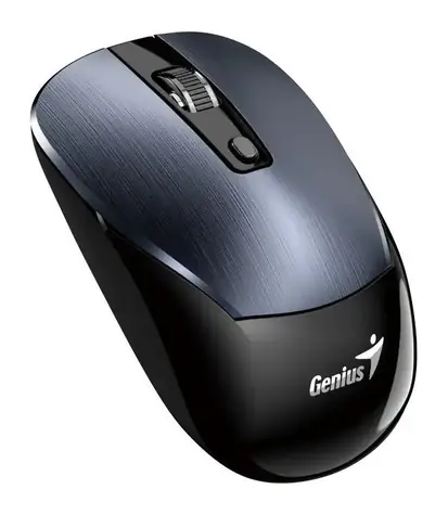 Genius NX-7125 šedá / Optická bezdrátová myš / 1200 dpi / Copilot / 4 tlačítka