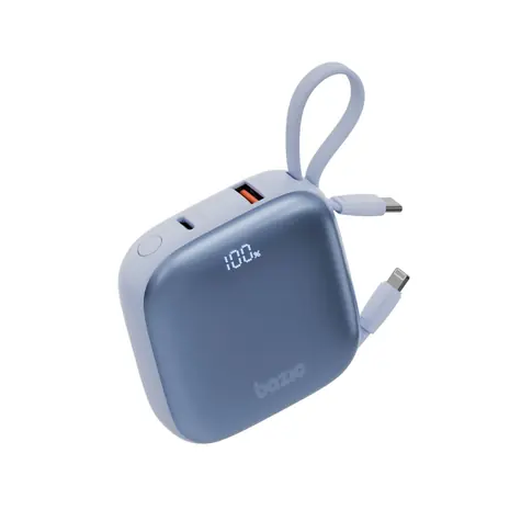 Energea GoPower Fusion powerbanka modrá / 10000mAh / 1x USB-C / 1x Lightning