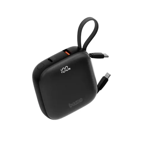 Energea GoPower Fusion powerbanka černá / 10000mAh / 1x USB-C / 1x Lightning