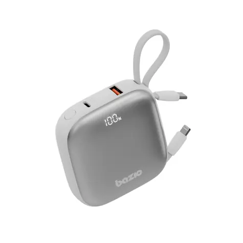 Energea GoPower Fusion powerbanka bílá / 10000mAh / 1x USB-C / 1x Lightning