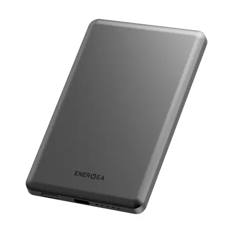 Energea AluPac Air powerbanka šedá / 5000mAh / MagSafe / 1x USB-C 