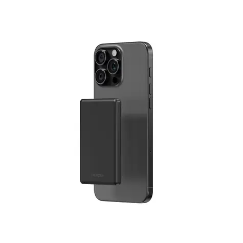 Energea AluPac Mini powerbanka černá / 5000mAh / MagSafe / 1x USB-C