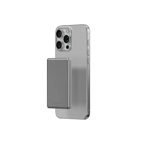 Energea AluPac Mini powerbanka šedá / 5000mAh / MagSafe / 1x USB-C