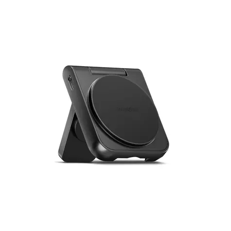 Energea MagDuo skládací bezdrátová nabíječka šedá / Qi2 / 17.5W / pro iPhone & Apple Watch